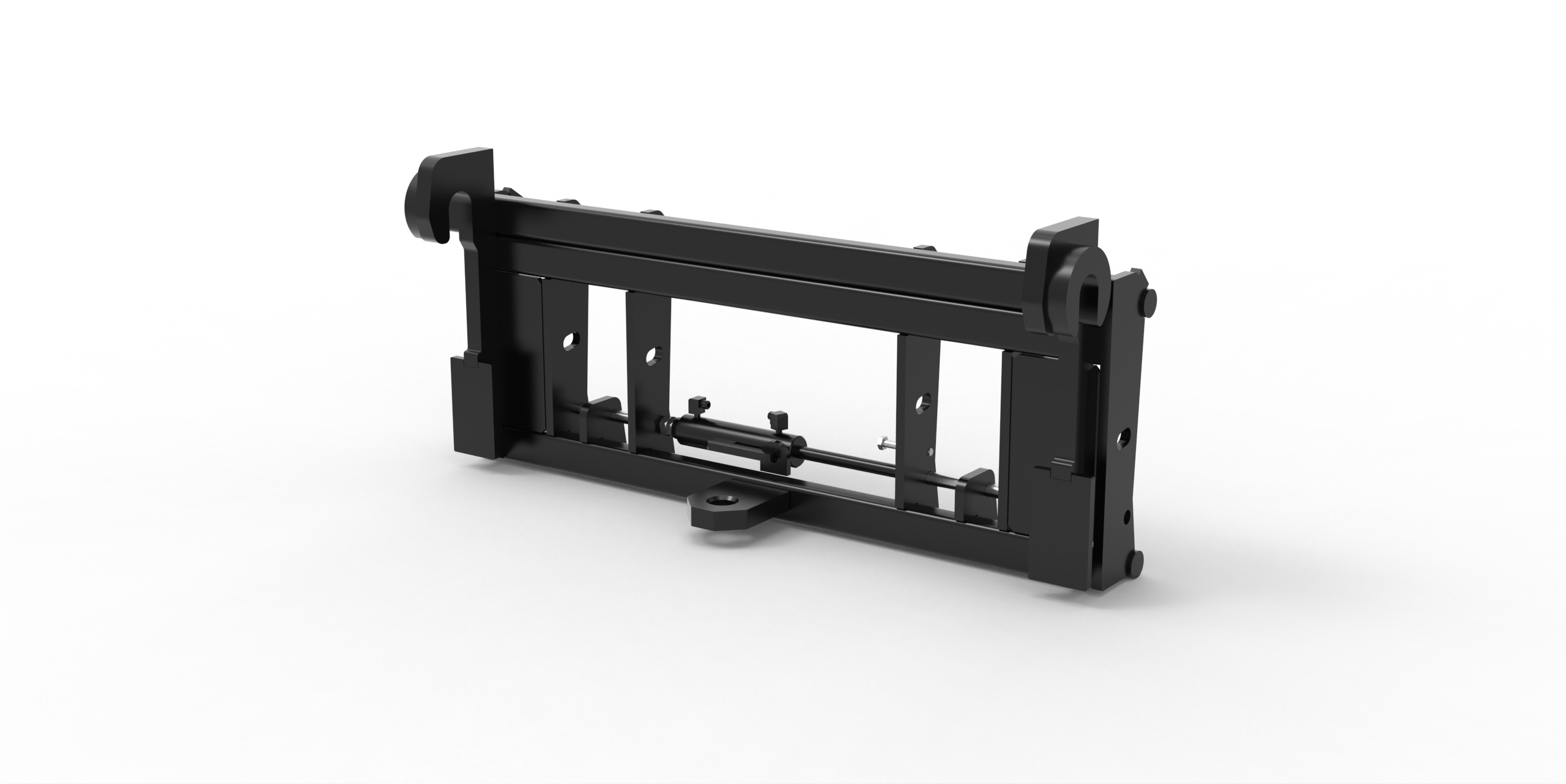 Adapter von Radlader auf Euroaufnahme - Mechanische Schnellwechsler Merlo ZM2