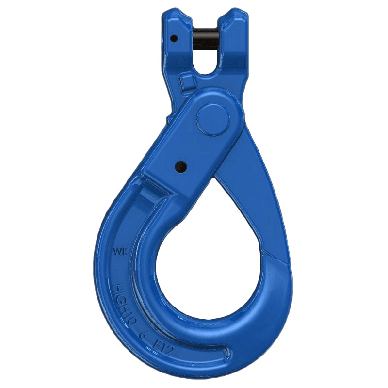 2-Strang Anschlagkette 2,5m GK10 10mm blau mit Sicherheitshaken verkürzbar