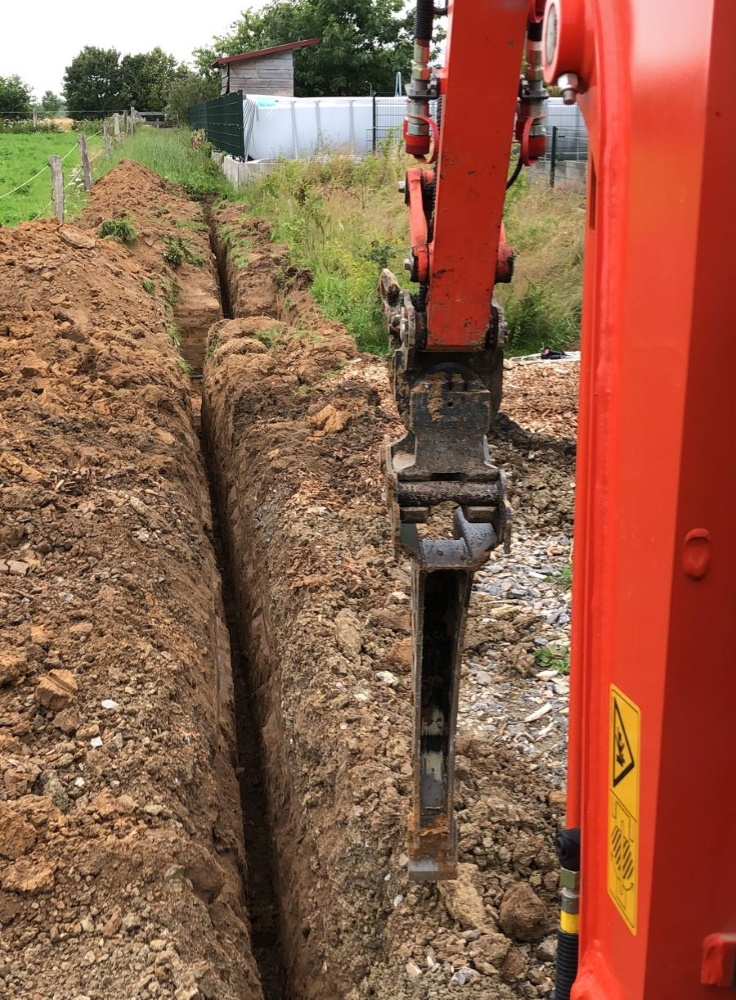 Kabellöffel - Drainagelöffel Joma-Tech passend zu Lehnhoff MS Aufnahme - [ MS08 / SW08 800mm ]