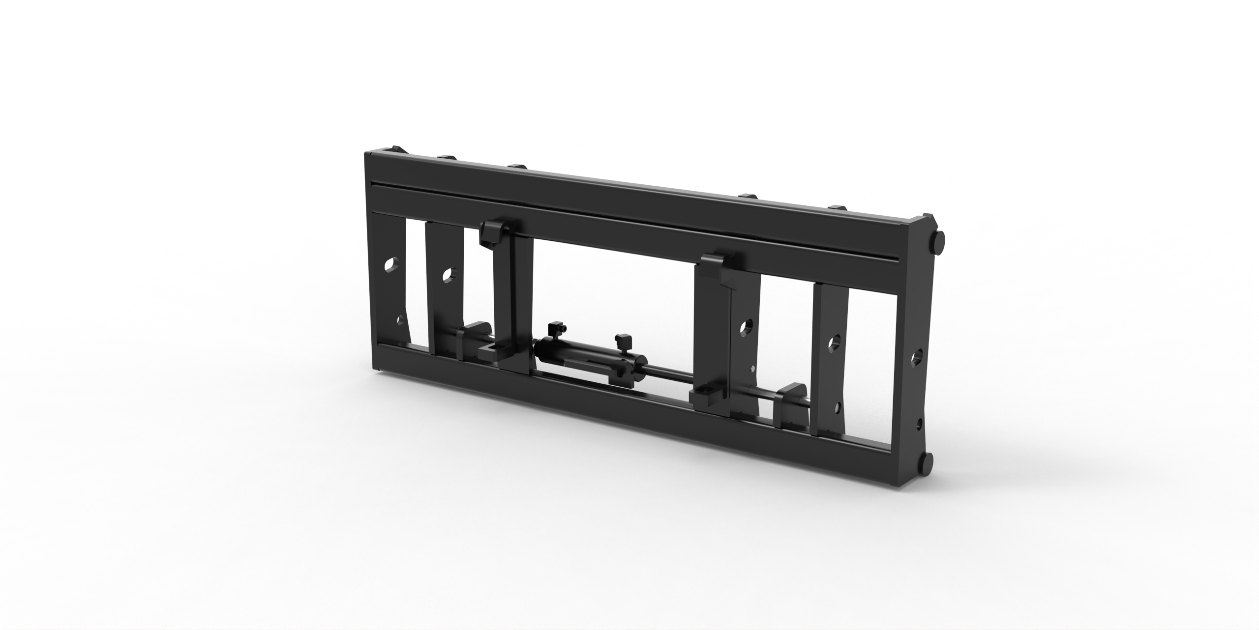 Joma-Tech Adapter von Radlader auf Euroaufnahme - Schnellwechsler Avant/Multi-one/Giant 20x26x213mm Hydraulische Verrieglung