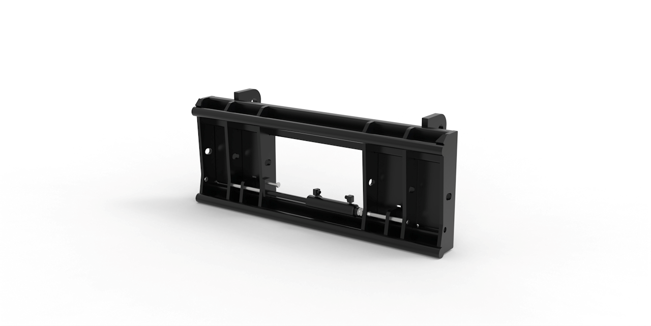 Joma-Tech Adapter von Radlader auf Euroaufnahme - Hydraulische Schnellwechsler Zettelmeyer/Volvo 40x40x310mm