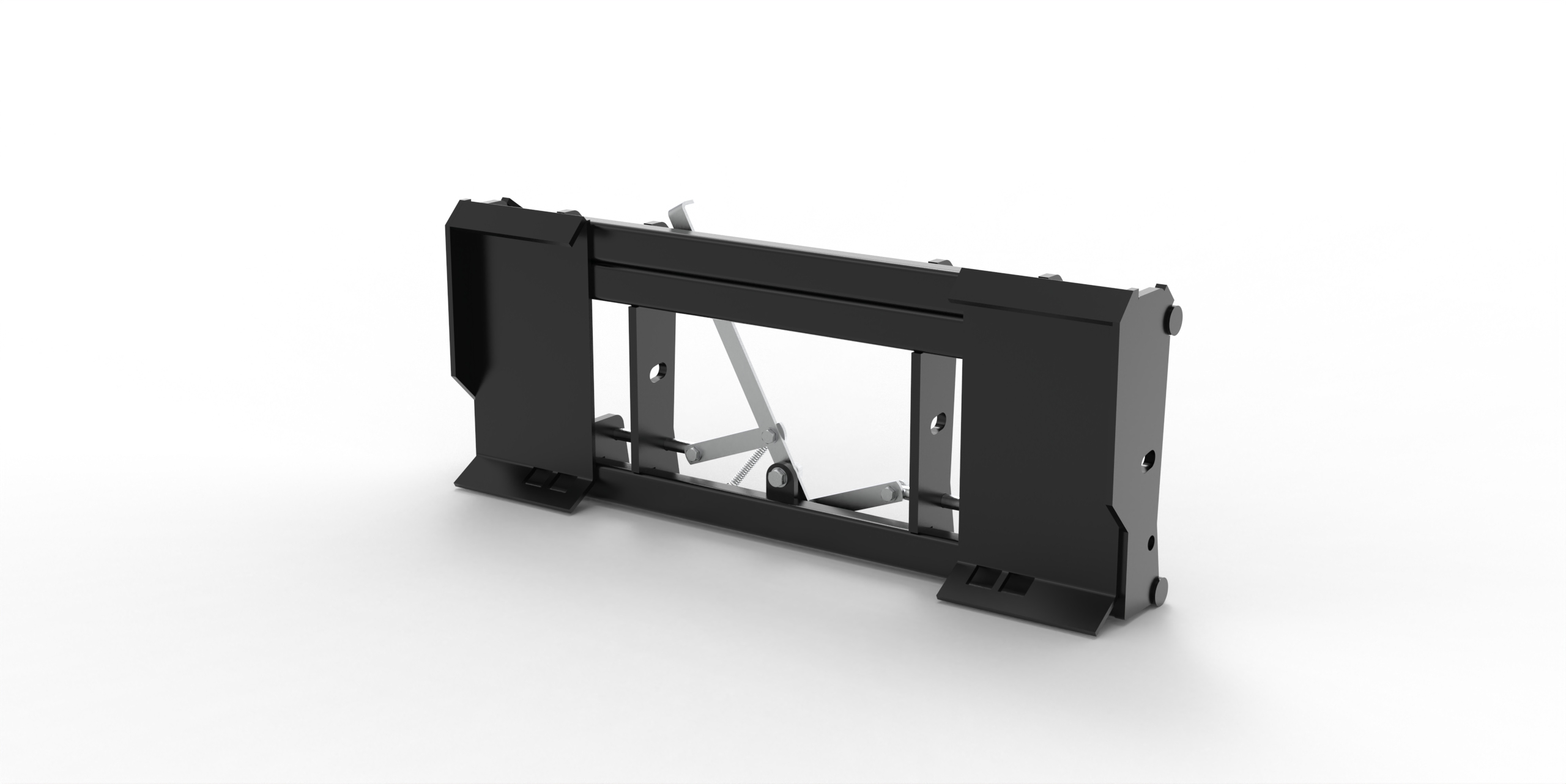 Adapter von Radlader auf Euroaufnahme - Schnellwechsler Bobcat 40x30mm/400mm Mechanisch