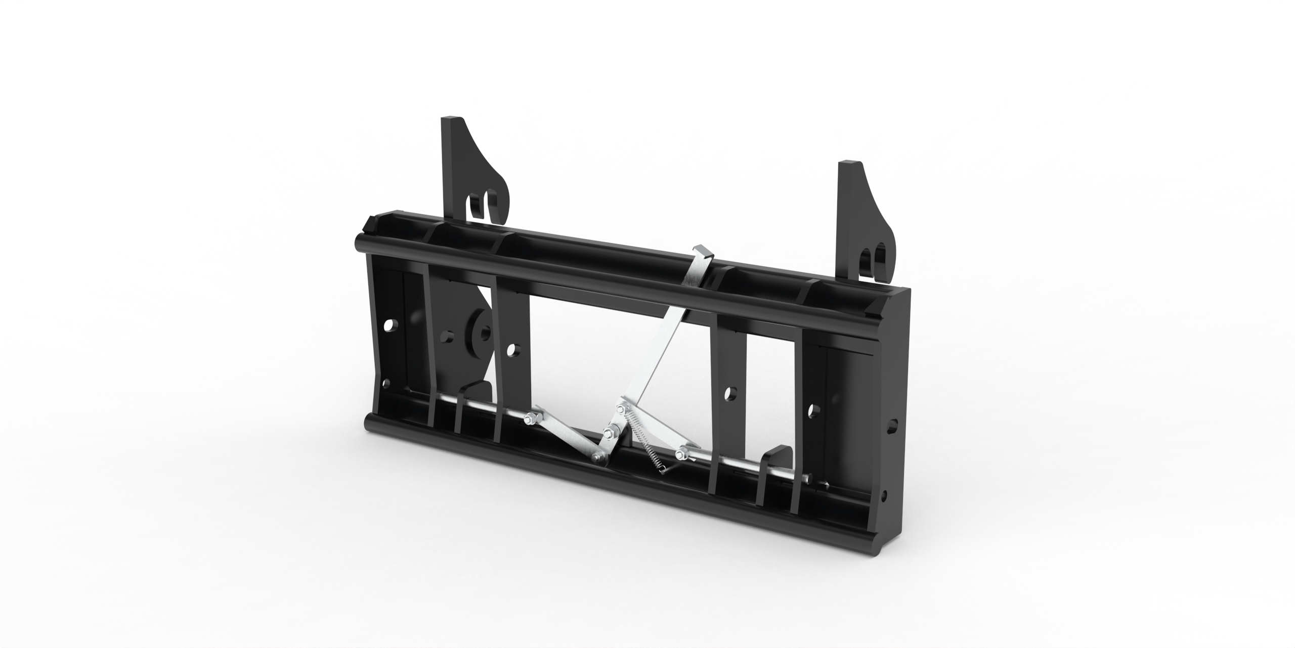 Adapter von Radlader auf Euroaufnahme - Schnellwechsler Schäffer hydraulisch 40x32x280mm Mechanisch