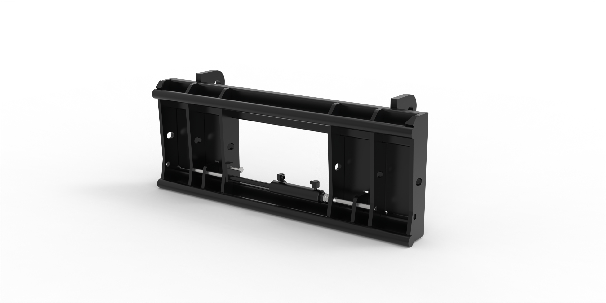 Adapter von Radlader auf Euroaufnahme, Euroadapter, Schnellwechsler 40x40x312 erhöht Hydraulische Verrieglung