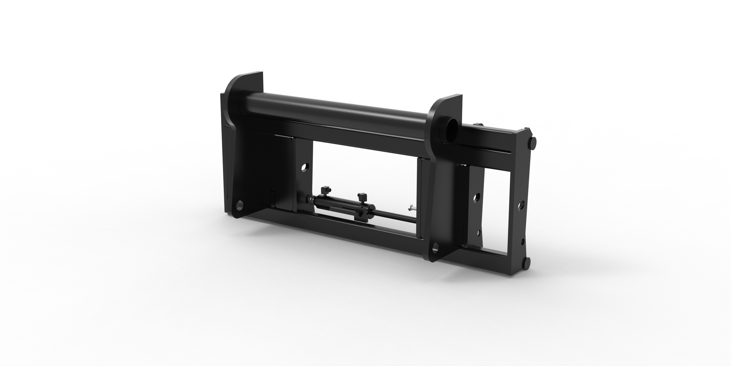 Joma-Tech Adapter von Radlader auf Euroaufnahme - Schnellwechsler Manitou 750mm Hydraulische Verrieglung