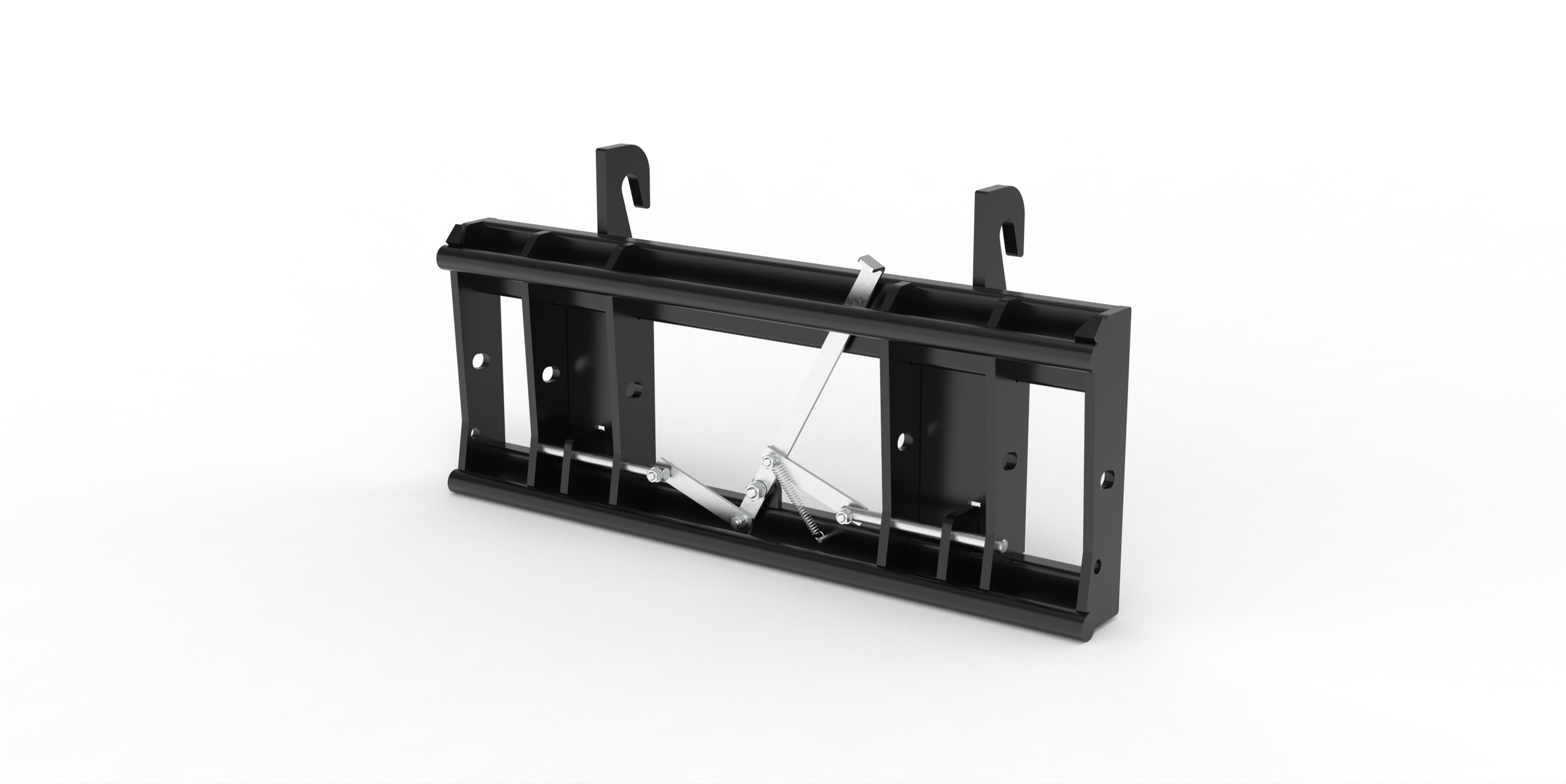 Adapter von Radlader auf Euroaufnahme - Schnellwechsler Weidemann 40x37x325mm Mechanisch